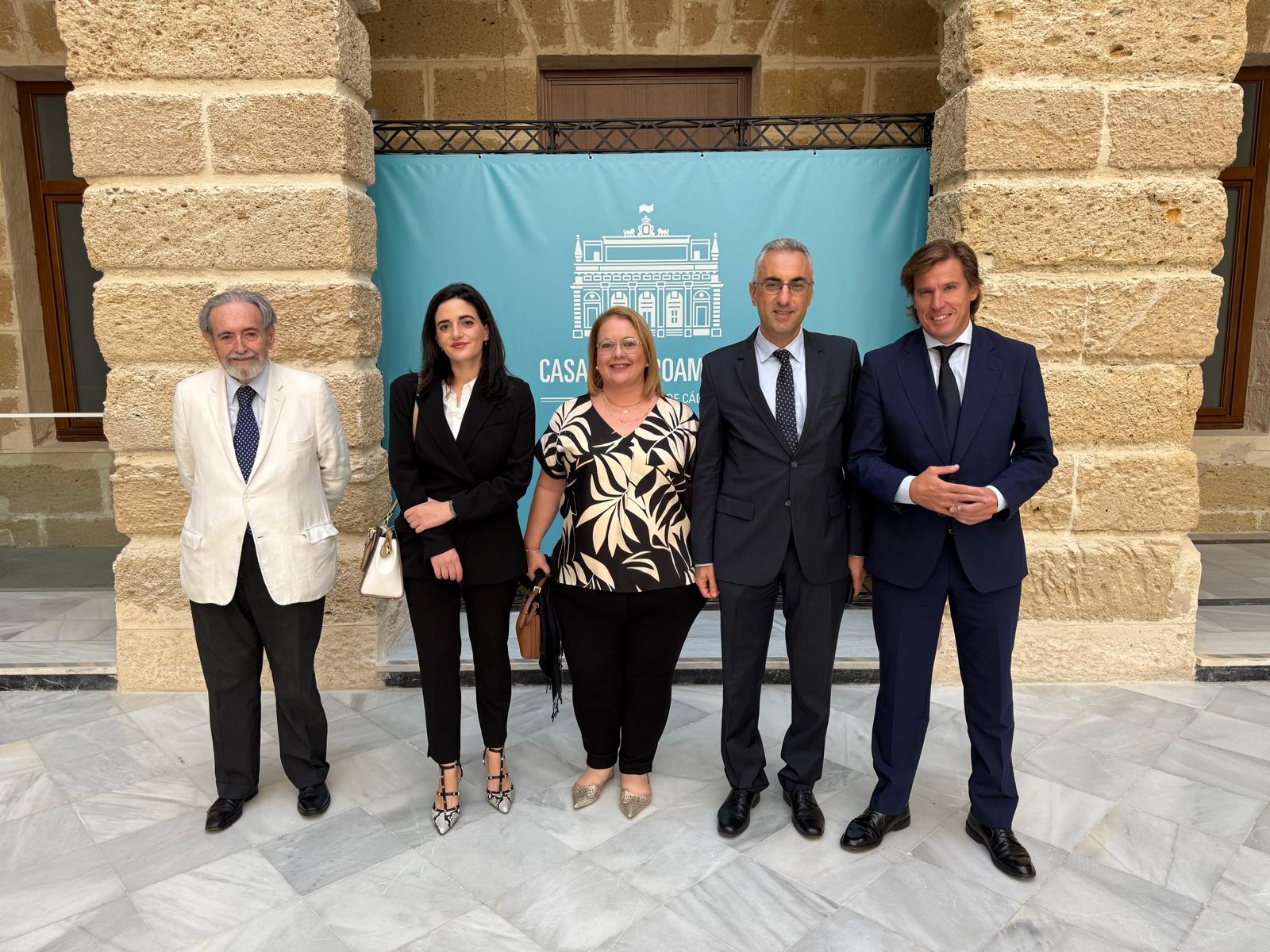 Visita del embajador de Chipre en España